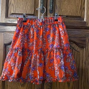 NWT!!✨Selfie Leslie chiffon skirt, Size S